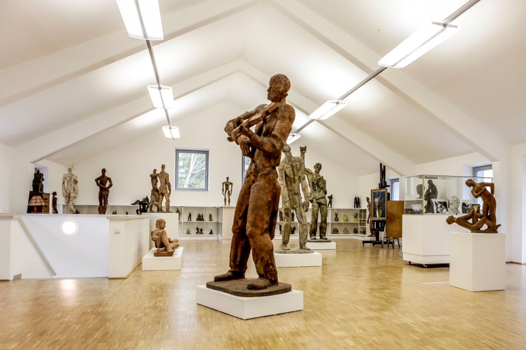 Langenzersdorf Museum, Raumansicht Siegfried Charoux (© Langenzersdorf Museum, Foto: schultz+schultz)